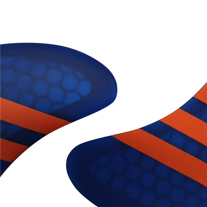 2 шт/3 шт/5 шт FCS2 k2.1 плавники FCS II плавники оранжевый/синий сотовые плавники SUP плавник для доски для серфинга