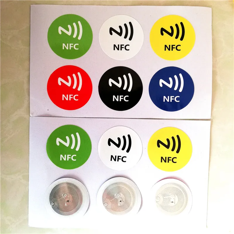 6 шт 13 5 МГц сменных маркеров UID Сменные MF S50 1K NFC Стикеры карты клонирование