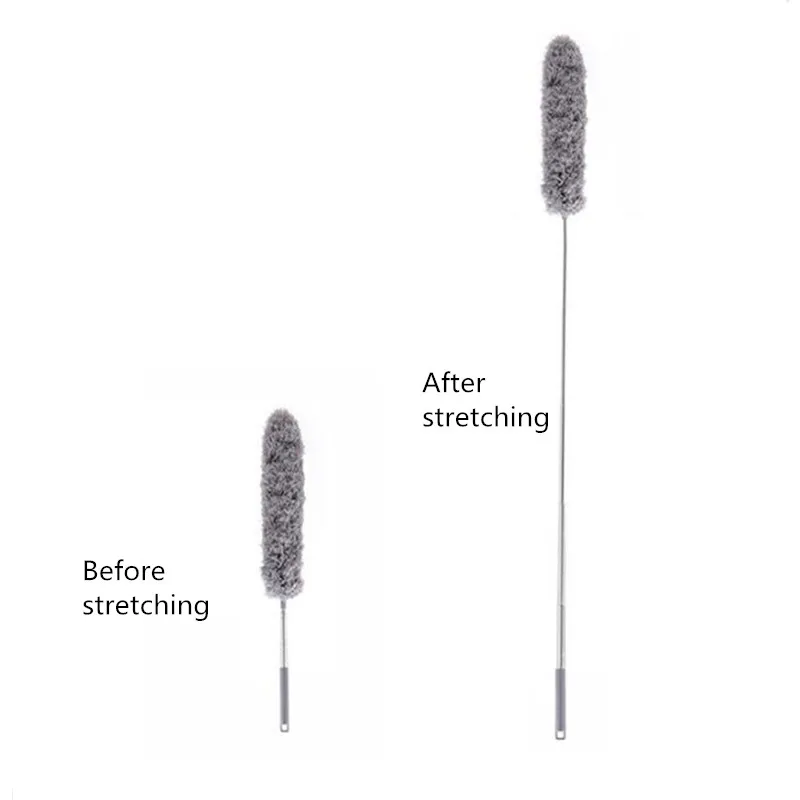 Регулируемый и гибкий Duster салфетка для уборки пыли продлить эластичная