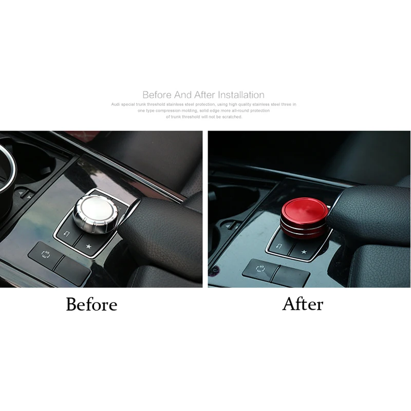 Автомобильные Мультимедийные кнопки крышка ручки отделка наклейки аксессуары