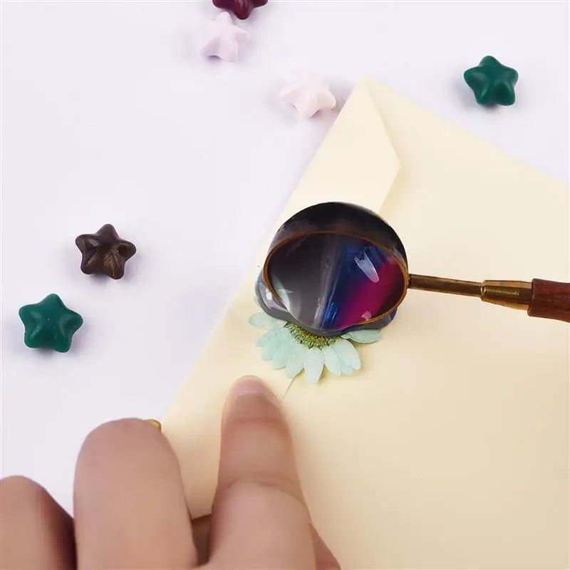 100pcs Retro Sealing Wax Beads Seal Stamp Beaded for Wedding Vintage Craft Decor Card Making Tools | Дом и сад