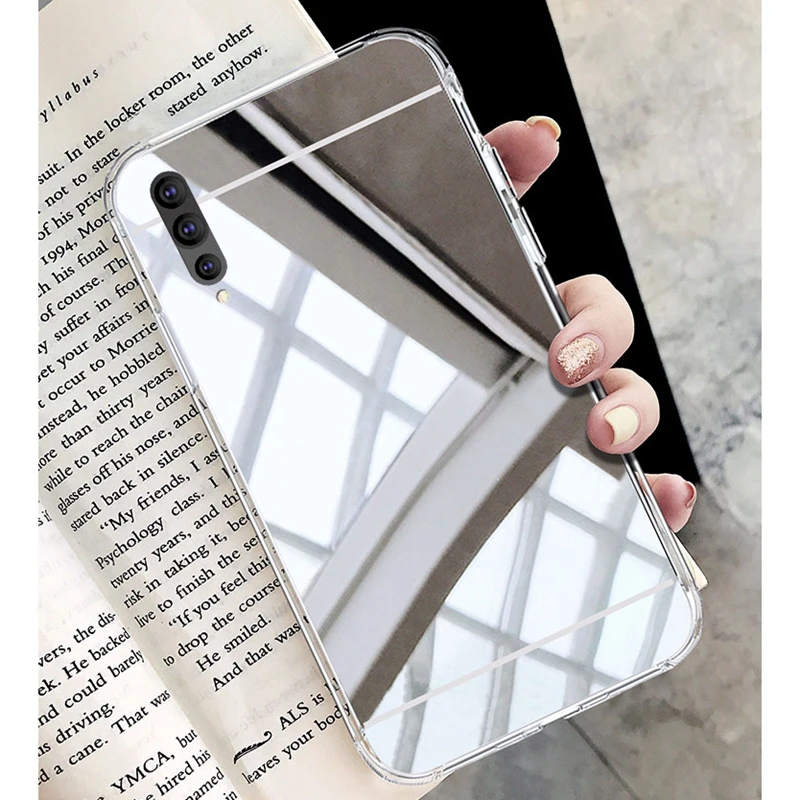Electroplate Mirror Case for Huawei P Smart 2019 Psmart Plus 2018 HONOR 10 9 8 Lite 7S 7A 7C 7X 8A 8C Soft TPU Silicone Cover | Мобильные