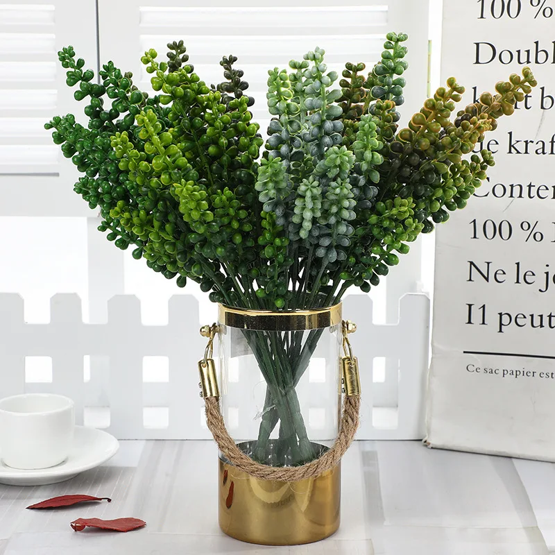 

34 см букет суккулентов, искусственные цветы, украшение для спальни, гостиной, реквизит для сцены