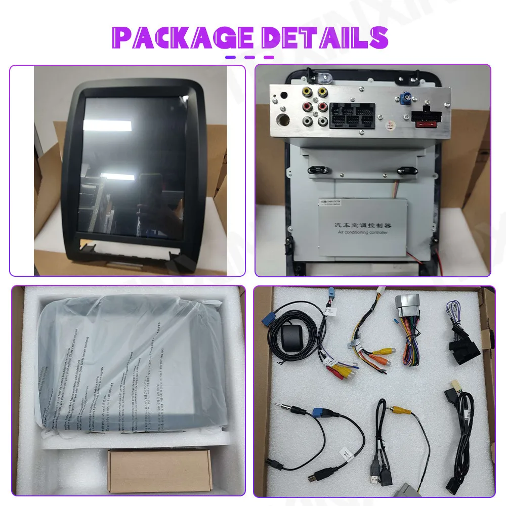 Вертикальный экран Tesla style Android 9 для Dodge Durango 2012 + Автомобильное мультимедийное