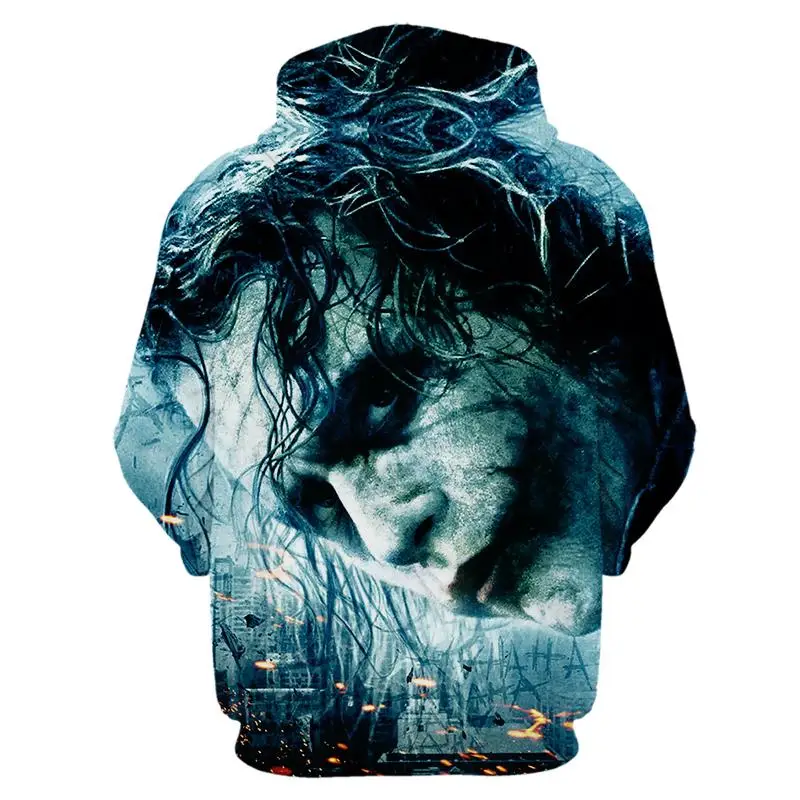 

2021 New Arrival Horror Child's Play Character Chucky 3D Printed Fashion Hoodies Men Women joker Streetwear Hooded Sweatshirt