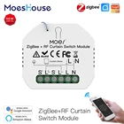 MoesHouse ZigBee 3,0 alexa украшение для гостиной, необходимая дистанционная шторка, шторка, электрическая шторка, умные шторы, шторка с двигателем