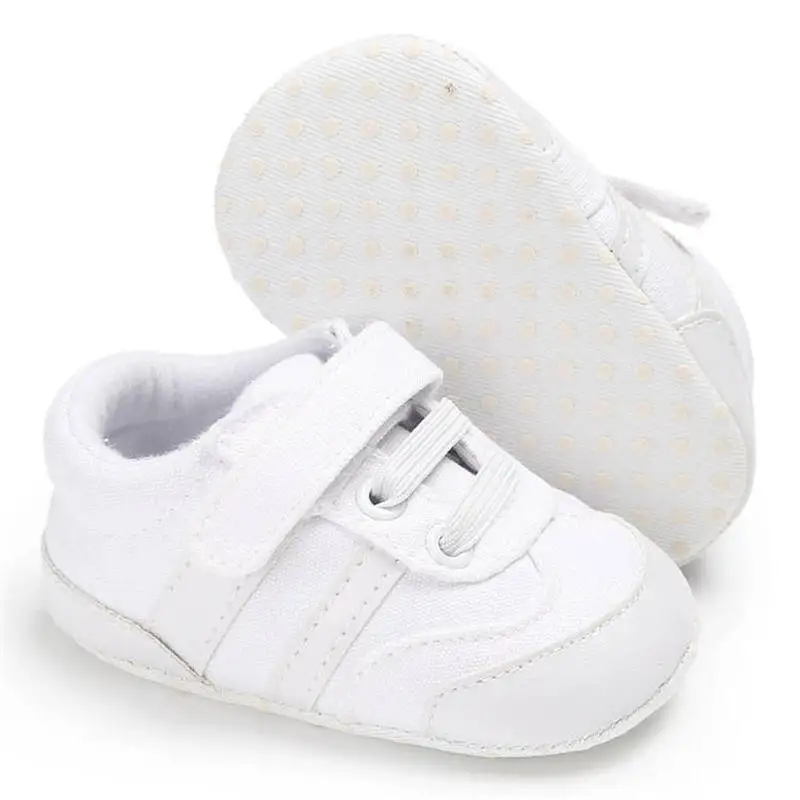 Обувь для маленьких мальчиков Классические парусиновые Черно Белые