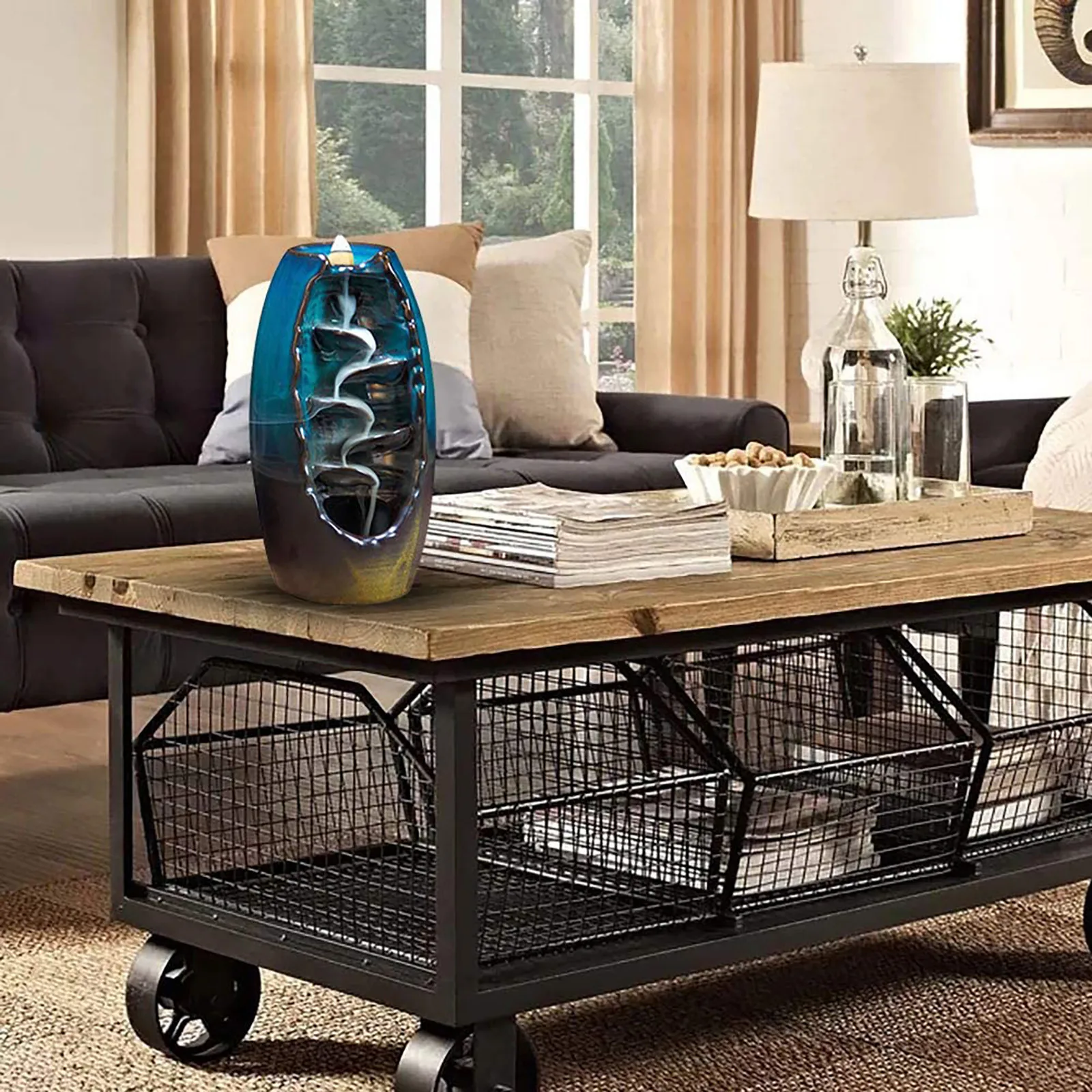 60 #50 шт. конус Ладан водопад ручной работы в стиле ретро фарфор керамический