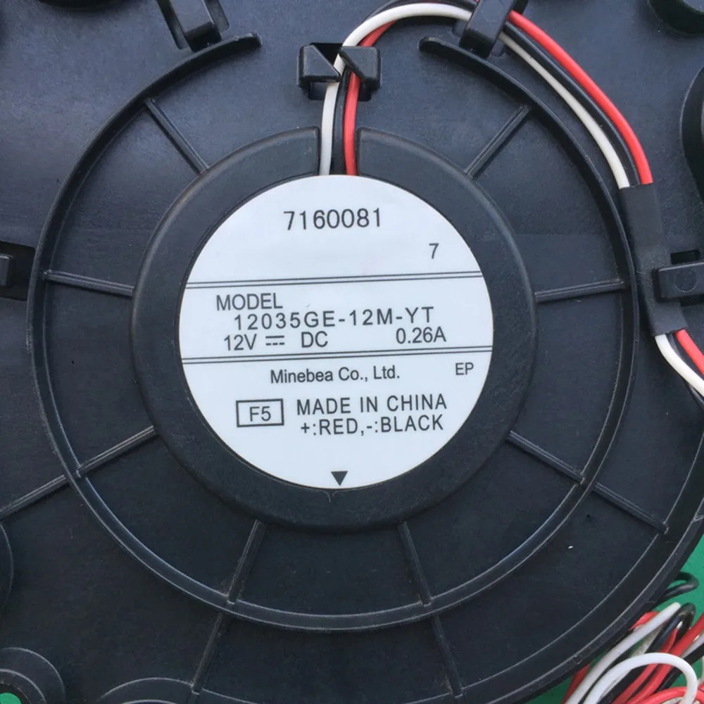 1 шт. NMB12035GE-12M-YT вентилятор охлаждения для холодильника Haier запчасти охлаждаемый Радиатор Вентилятор охлаждения 12 В DC 0.26A