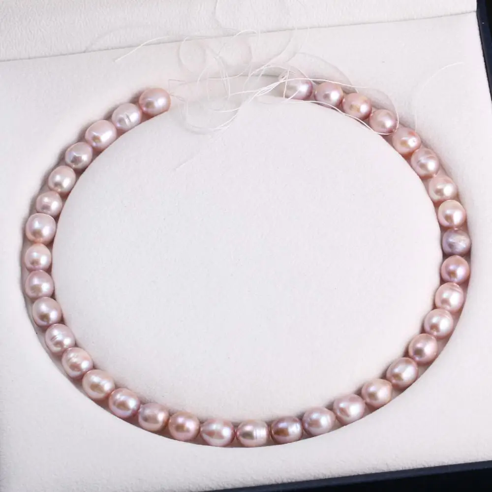 

Freshwater Rice-shaped Pearl Loose Beads 10-11 Mm For DIY Bracelet Earring Necklace Sewing Craft Jewelry Accessory