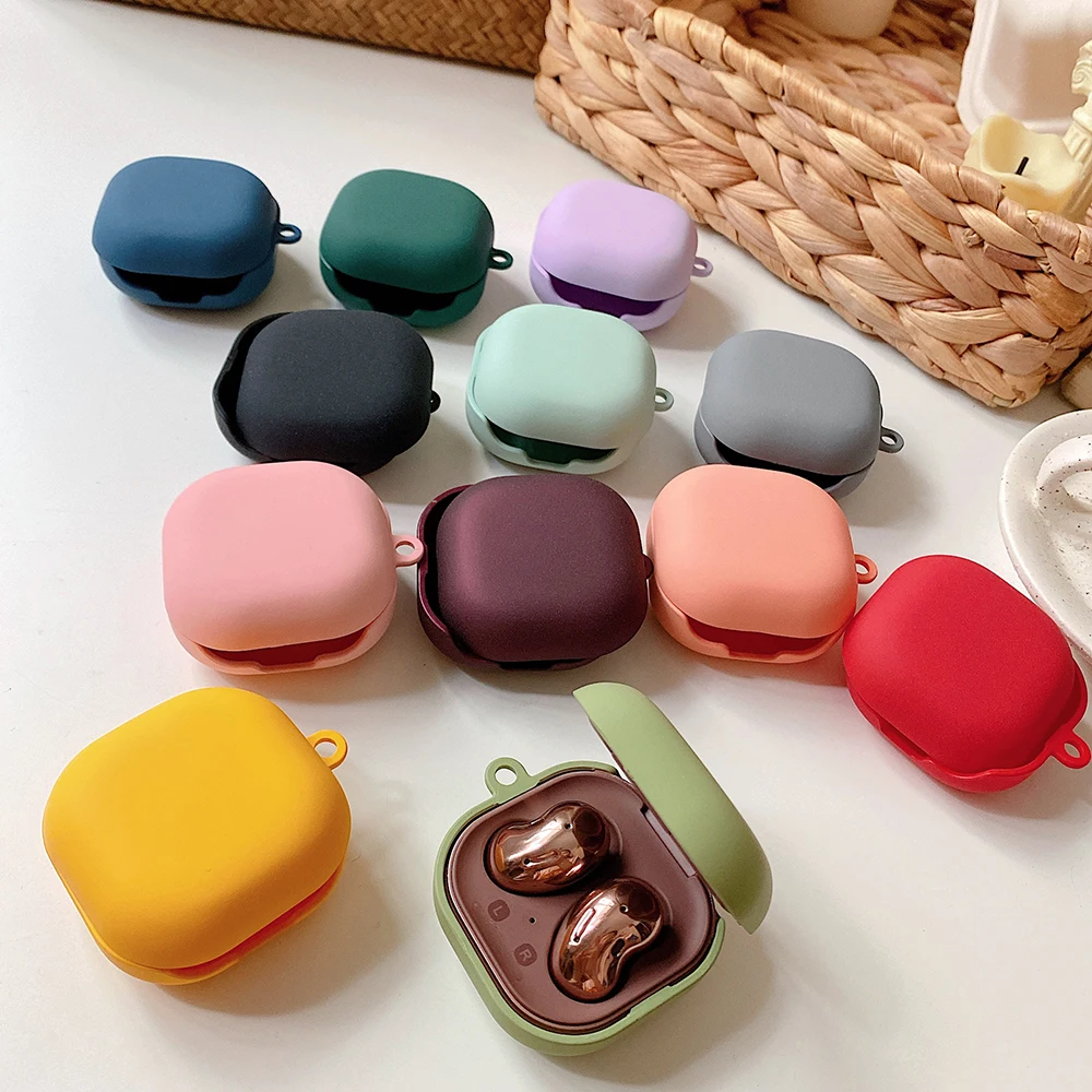 

For Samsung Galaxy Buds Live Hard Case Protective Candy Color Earphone Case For Samsung Galaxy Buds 2 Pro Headset Accessories
