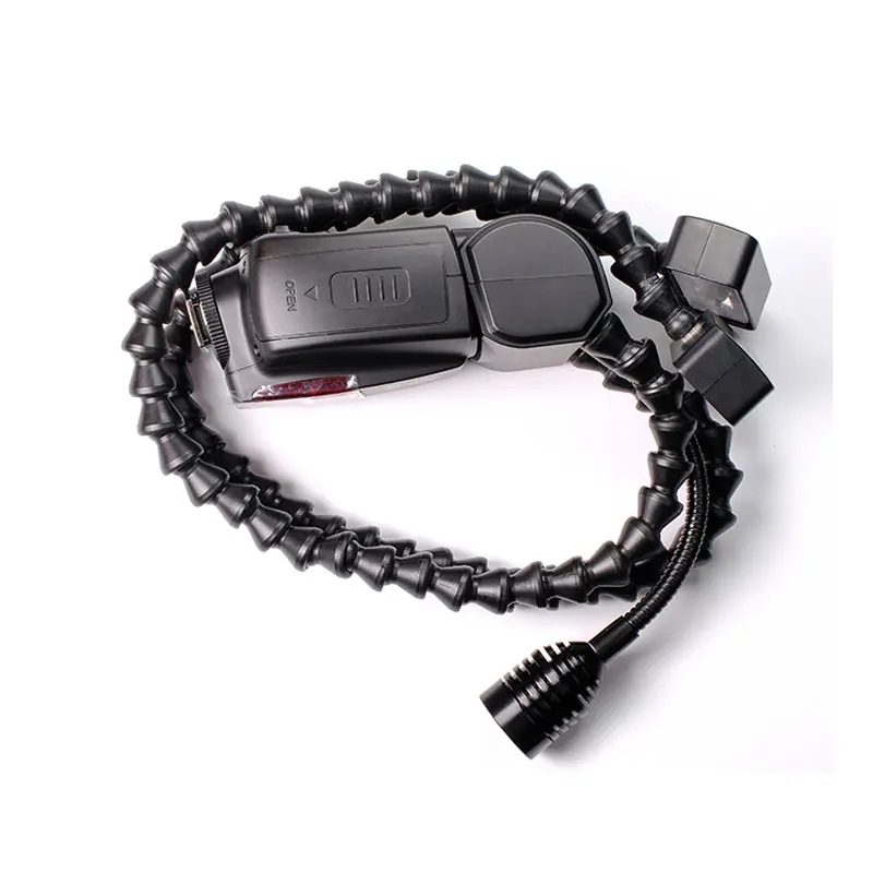 K909 макро вспысветильник с двумя головками для фотографий универсальная вспышка