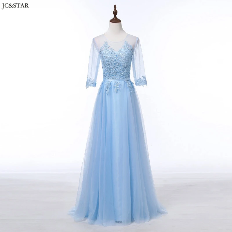 Длинное кружевное платье-трапеция с коротким рукавом темно-синее розовое