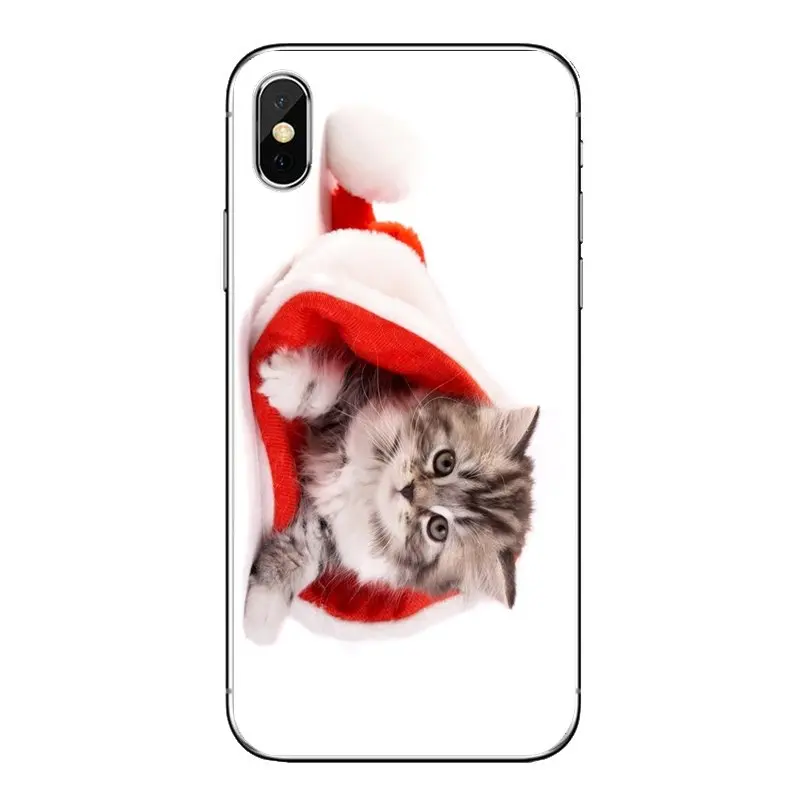 Для Xiao mi 6 A1 Max x 2 5X 6X Red Note 5 5A 4X 4A A4 4 3 Plus Pro зимние прозрачные мягкие чехлы для котят |