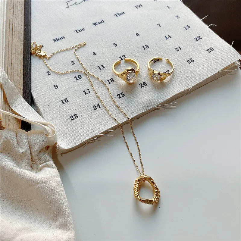 RUIYI реальные 925 стерлингового серебра геометрической формы ожерелье с круглой
