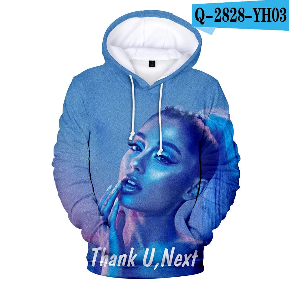 3D New Fashion Beautiful Ariana Grande 3D Hoodies Women/Men Ariana Grande Spring Autumn Casual 3D Harajuku Girl's Hoodies Tops - Цвет: 3D