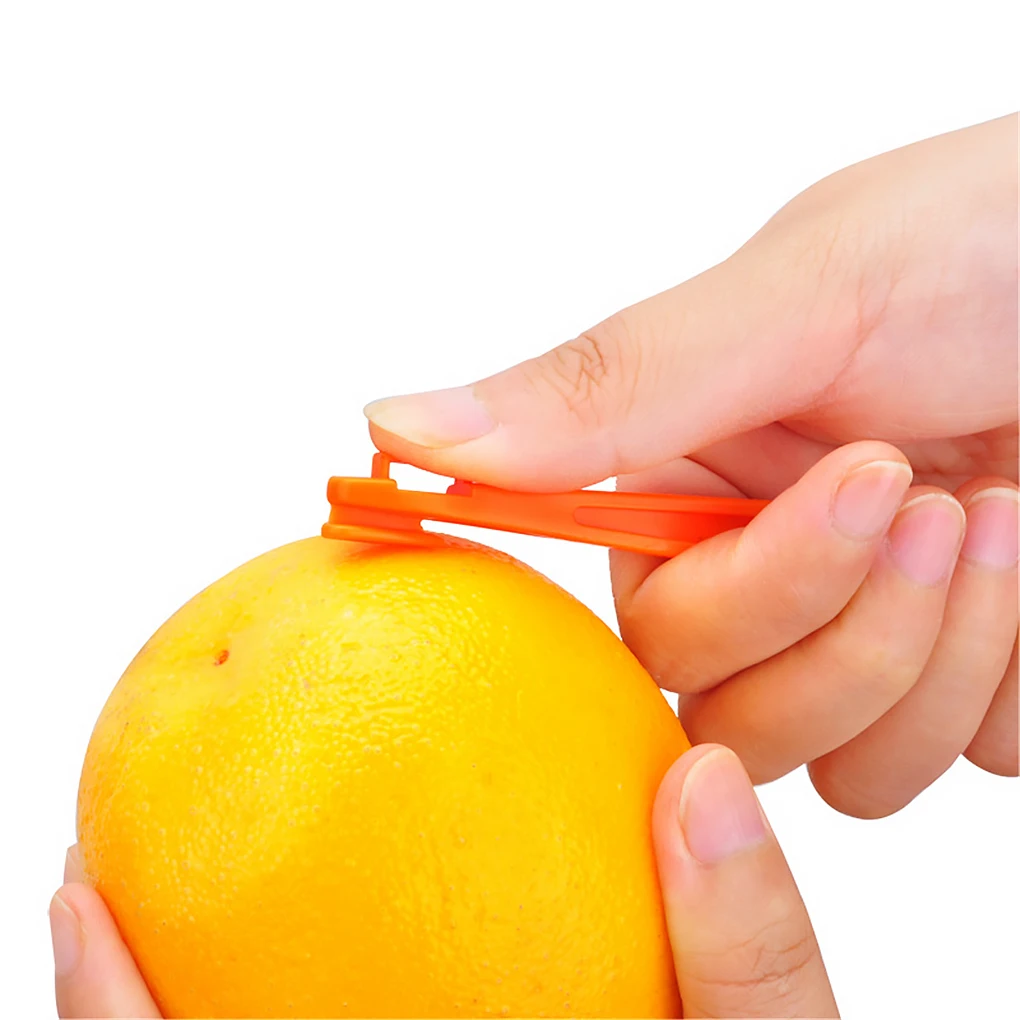 6pcs Orange Peelers orange device skinning knife juice helper Citrus Opener fruit vegetable tools Kitchen Tool | Дом и сад
