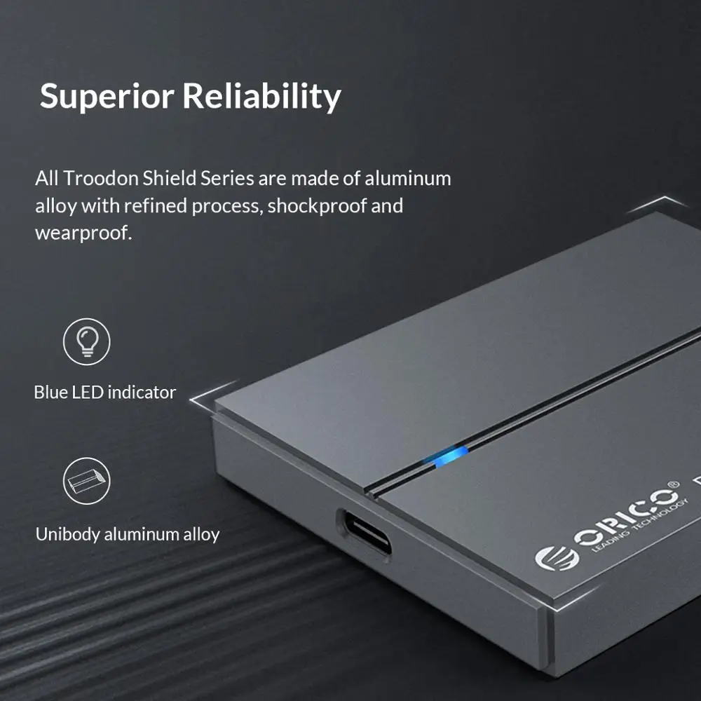 ORICO внешний SSD жесткий диск 1 ТБ 128 ГБ 256 512 SATA mSATA Портативный твердотельный