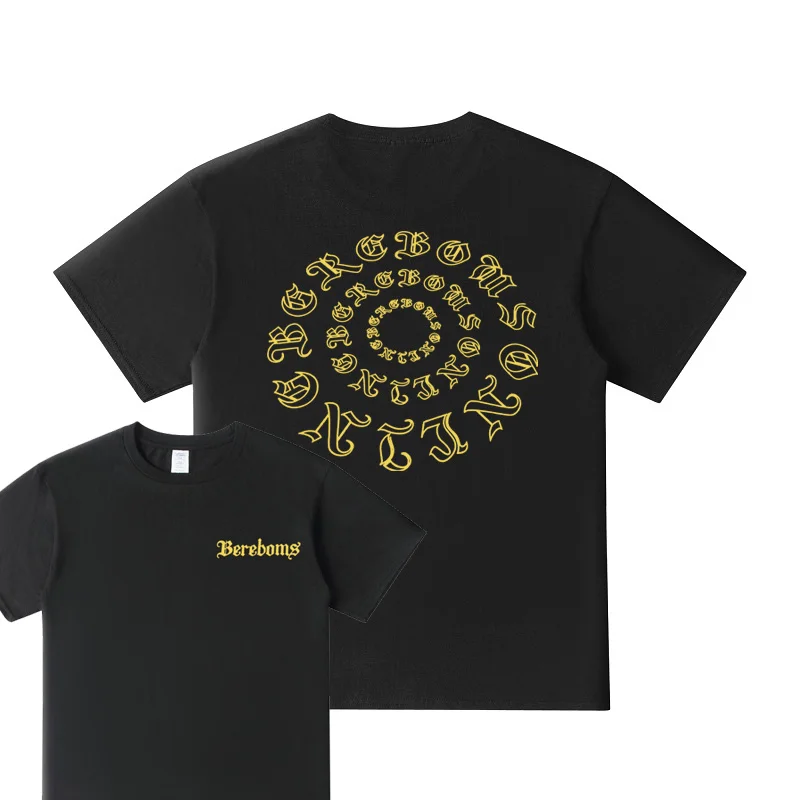 

2021 летние футболки с принтом в виде монограммы спереди и сзади в стиле ретро