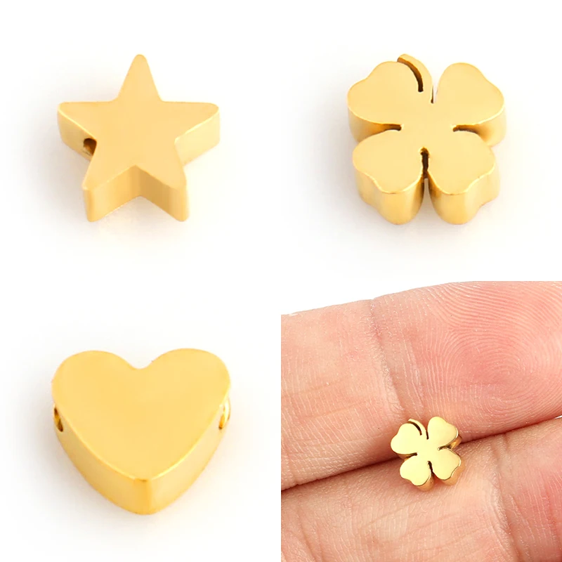 

5pcs/lot Stainless Steel Pendant Leaf Charms For Jewelry Making Star Heart Pendant DIY Jewelry Charms Accessories freeshipping