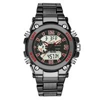 2021stryve dual movement waterproof watch pointer digital dual display timing sports mens watch multifunctional military watch