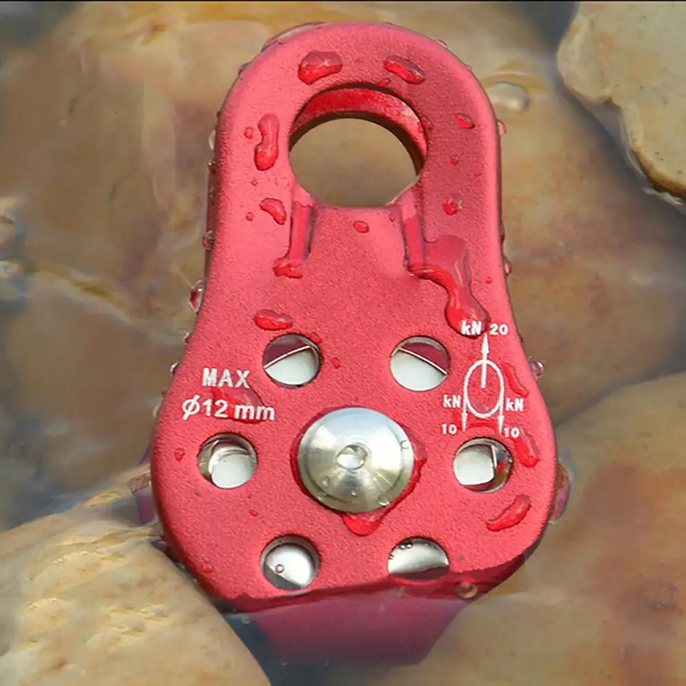 Уличный подъемник для скалолазания спасательный подъемный Блок с одной