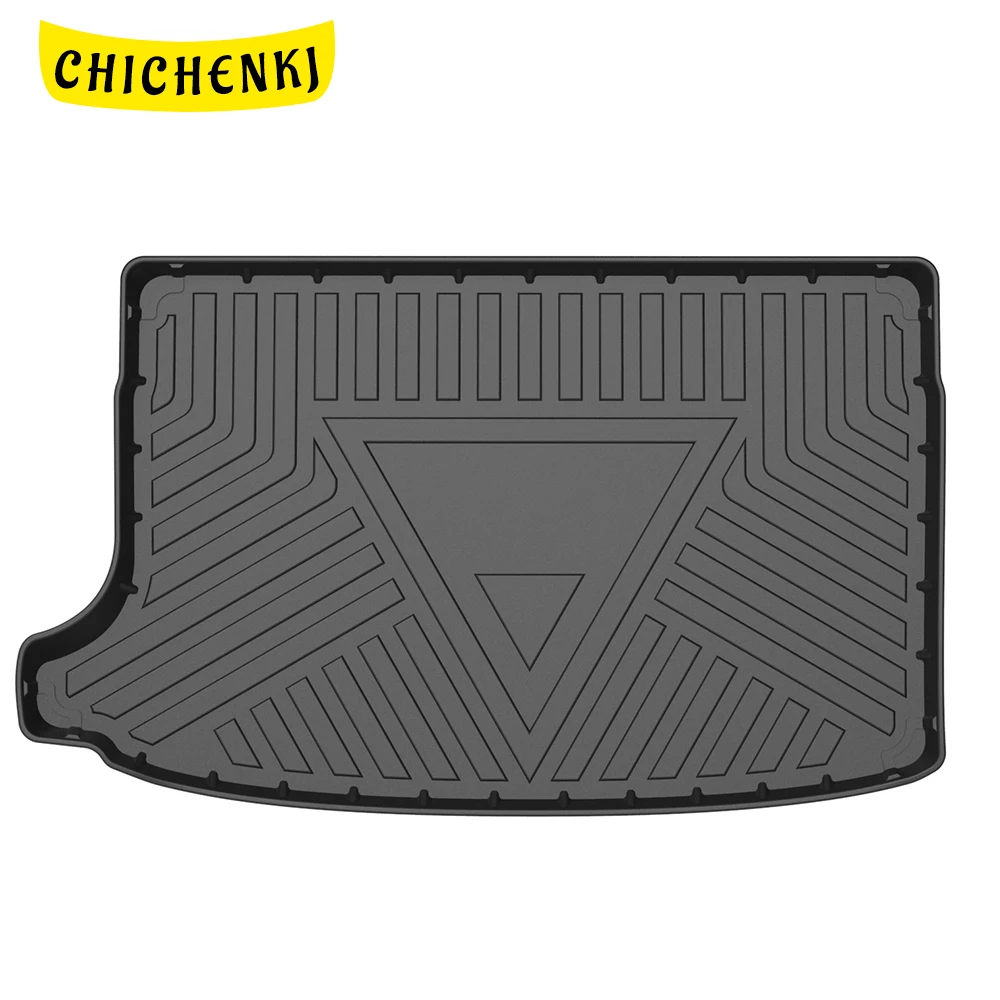 

For VW Volkswagen T-Cross 2019-2021 Car Cargo Liner All-Weather TPE Non-slip Trunk Mats Waterproof Boot Tray Carpet Accessories