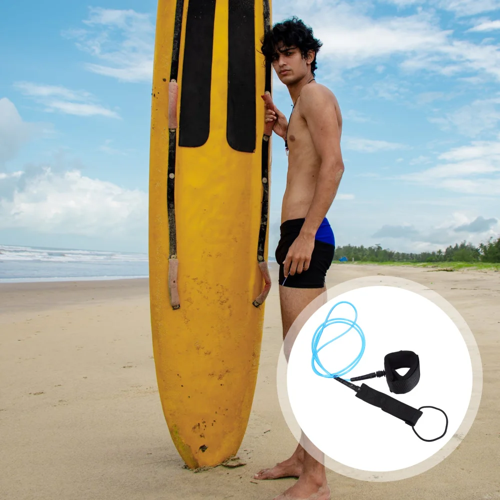 

1pc Surfing Safety Foot Rope Paddle Tied Rope Replacement Leash Kayak Accessory