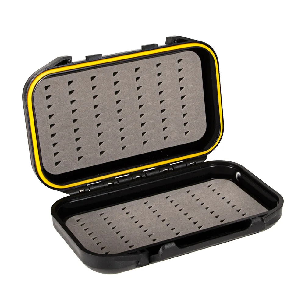 

Maximumcatch коробка для ловли нахлыстом, черный пластиковый большой размер 135*90*35 мм с подвижными листьями, искусственная приманка, крючок, чехол,...