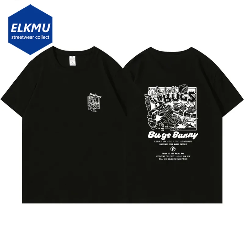 

Cotton T Shirt Men Printed Short Sleeve Tee Streetwear Hip Hop Tshirt Women Summer Casual Oversized T Shirts Black White Purple