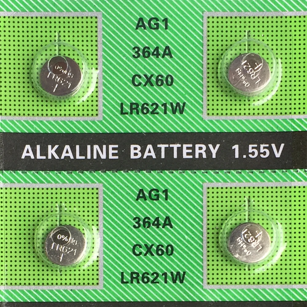 10 шт./лот розничная продажа долговечные часы AG1 364 LR621 164 531 SR60 SR621SW 1 55 в батарейка с