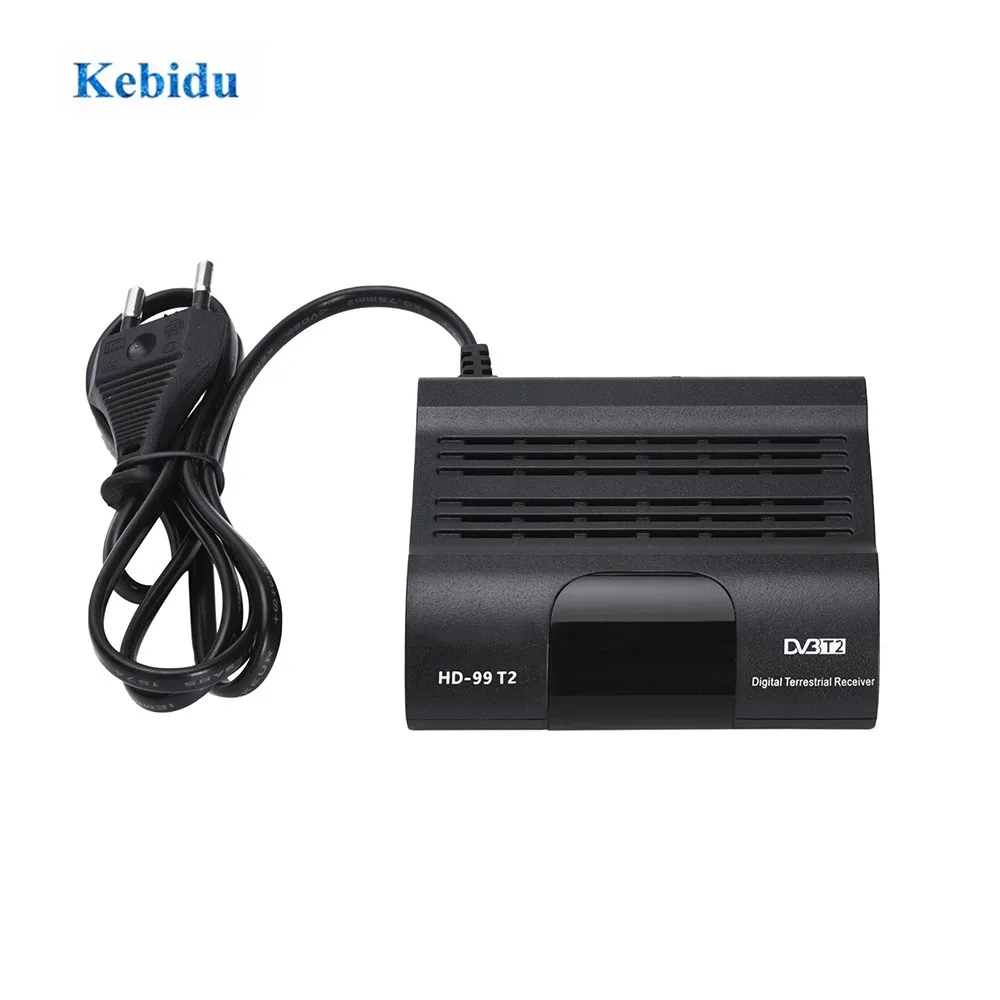 Цифровой ТВ тюнер KEBIDU HD99 FTA HEVC 265 DVB T2 H.265 приемник Full HD DVBT2 телеприставка Wi Fi ресивер