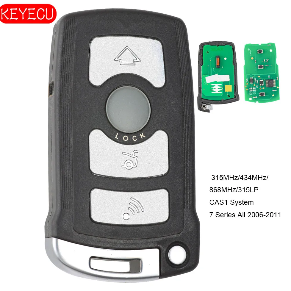 KEYECU CAS1 умный дистанционный ключ 315 МГц/434 МГц/868 МГц/315LP ID7944 для BMW серий 7 все 740 750 760 i
