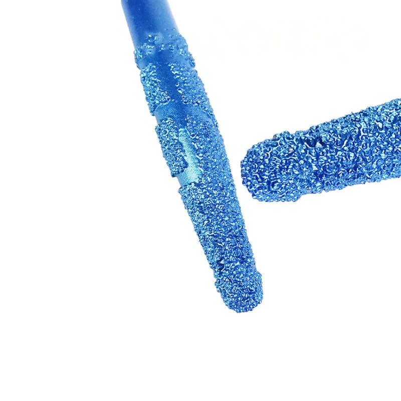 Конусный Алмазный паяный камень фреза сверло для резки мрамора резьба ЧПУ станок