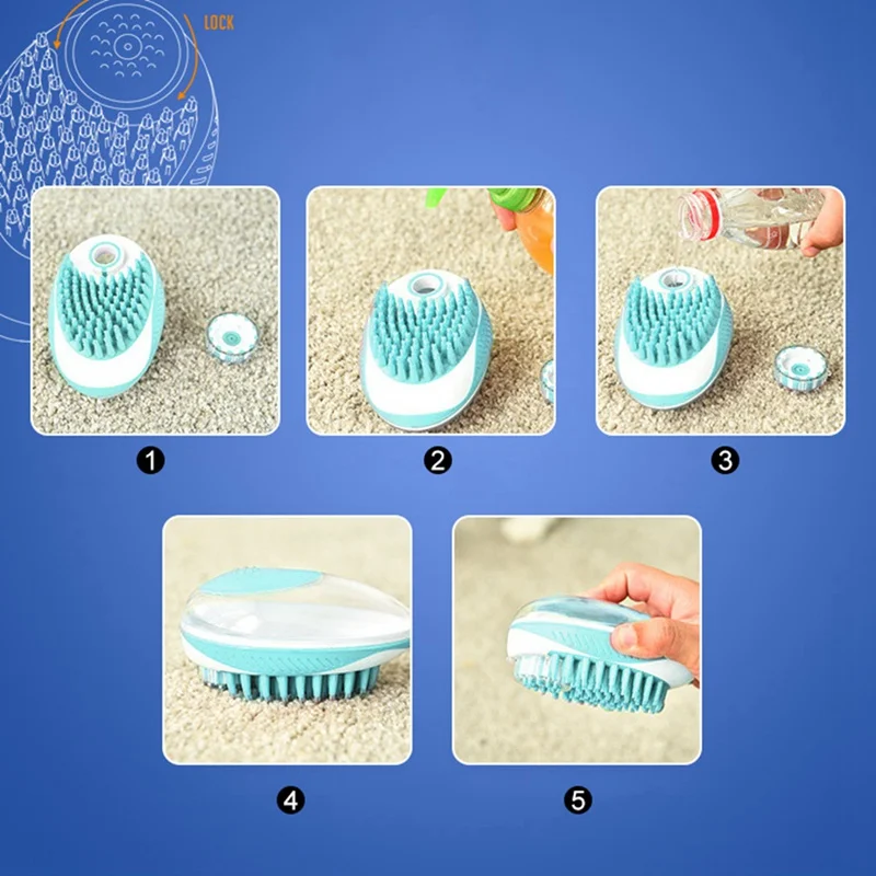 Щетка для мытья кошачьего мыла резиновая щетка ванной домашних животных