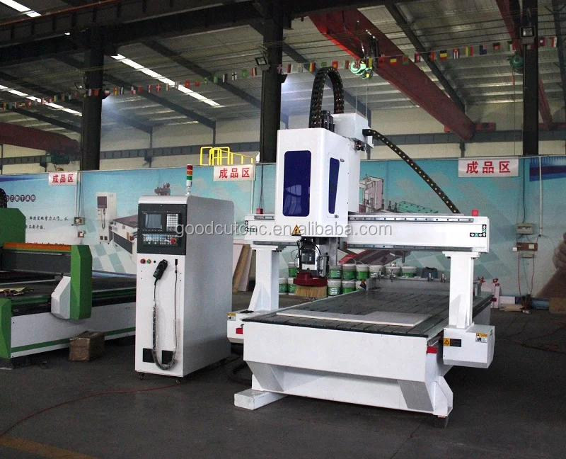 

1325 cnc router atc auto tool change machine with 8/12 pcs tool magazine