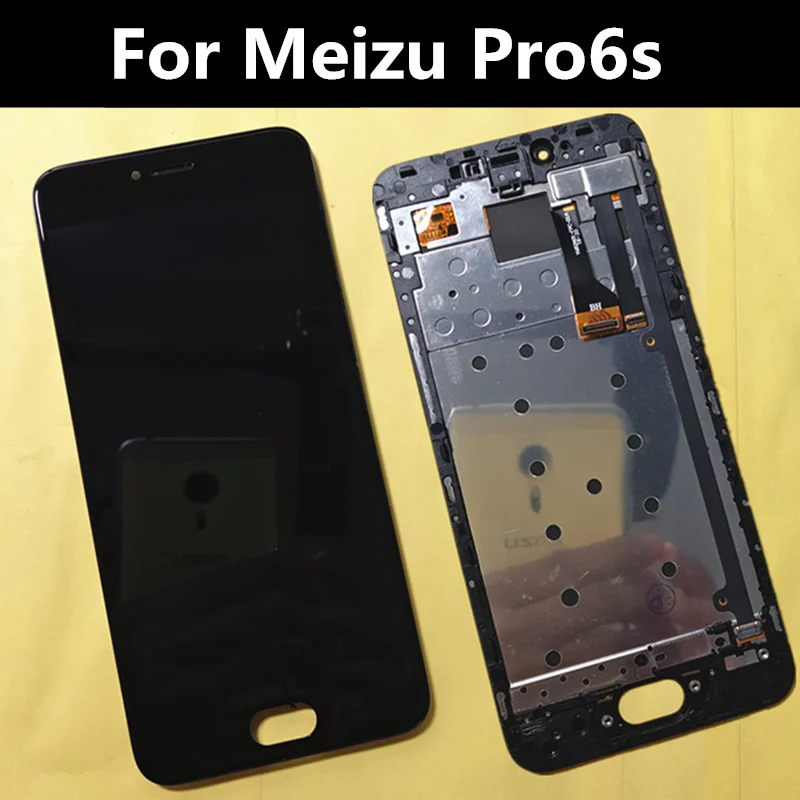 Для Meizu Pro 6s PRO M570Q S ЖК дисплей + сенсорный экран или с рамкой дигитайзер в сборе