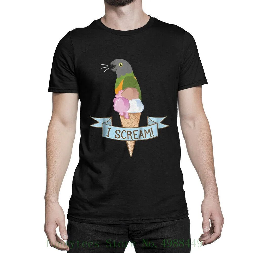 

Screm Birb I Scream Funny T Shirt , Screaming Bird Ice Cream Tee , Men's All Sizes Summer Fashion Men Kawaii