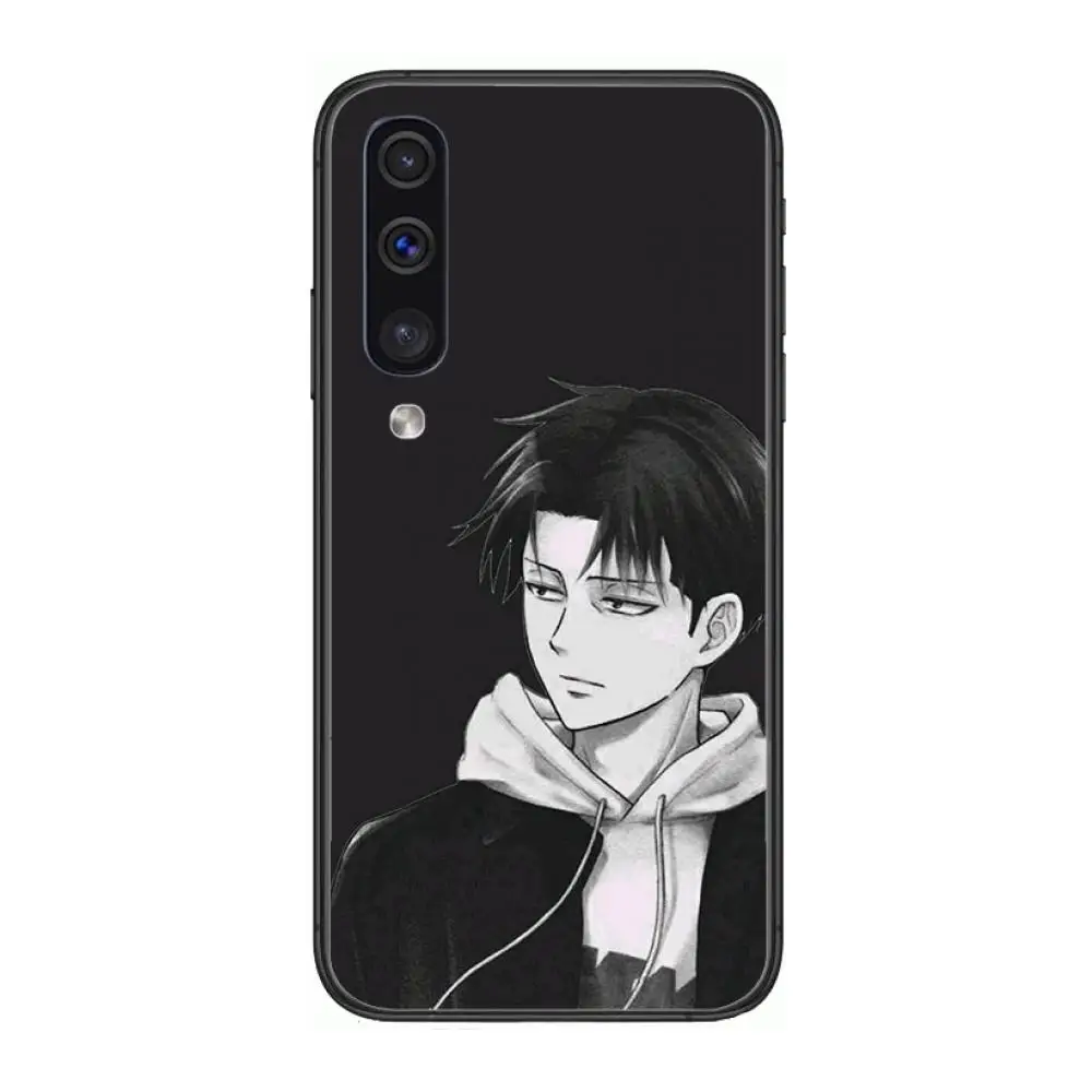 

attack on titan case Phone Case Hull For Samsung Galaxy A 3 5 6 7 8 9 E 2018 Plus 2017 E S Black Shell Art Cell Cover TPU