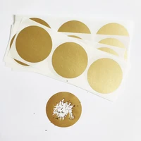 1 5 inch 38mm round gold adhesive scratch off label sticker diy manual label tape hand made scratching stripe card film