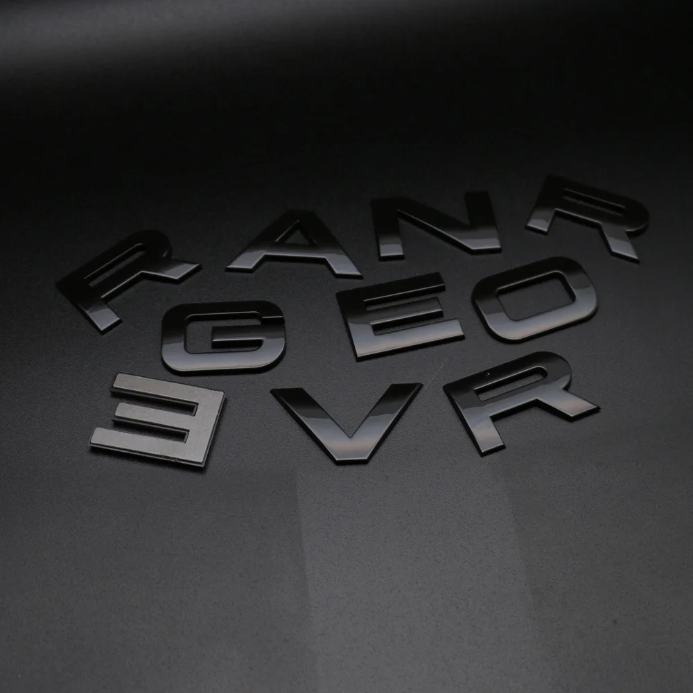 Автомобильный Стайлинг передняя капот багажник наклейка для Land Rover буквы логотип эмблема АБС значок для RANGE ROVER