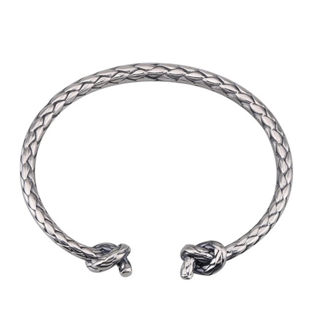 

Fashionable and simple twist knot bracelet retro women's personality punk style adjustable bracelet jewelry