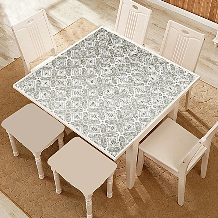 

10pcs Tile Adhesive Kitchen Wall Sticker Tile Sticker Decorative Wall Sticker Waterproof Floor Stickers Oilproof Wallcovering