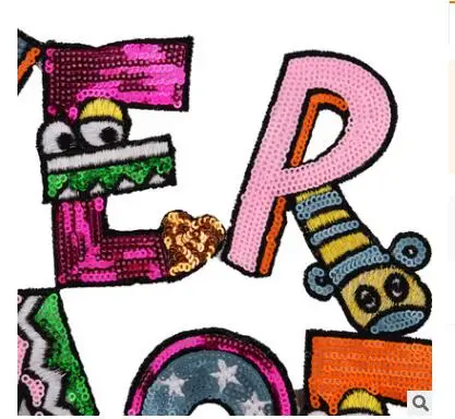 DZ Новое поступление VER-SACE блестками гладить на патчи для одежды аксессуары сделай