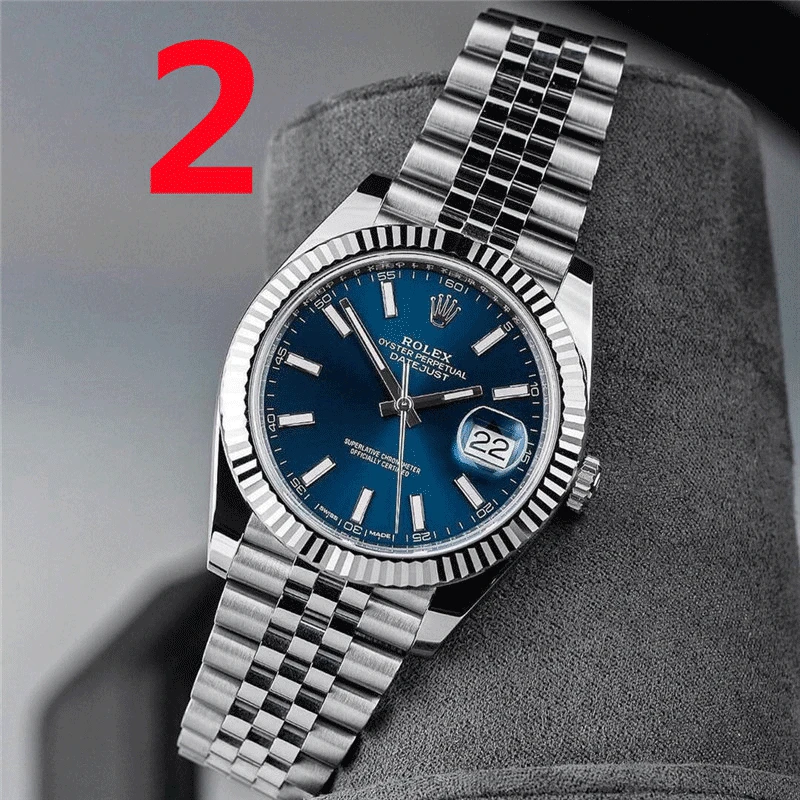 

Luxury Top Brand Watches for Men Automatic Mechanical Wristwatches Designer Stainless Steel Ceramic Bezel Luminous Watch RX22