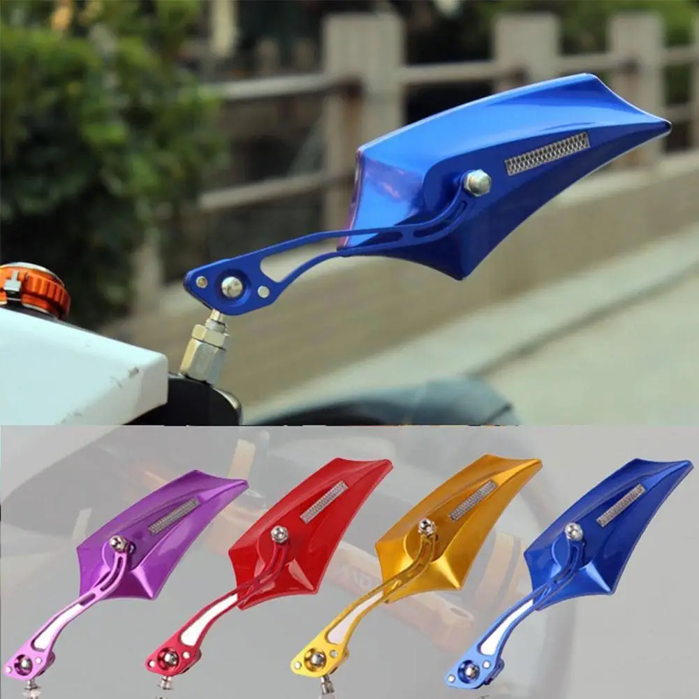 

New Motorcycle Left Right Side 8MM 10MM RearView Mirrors Screws Honda Kawasaki for YAMAHA With Changable Universial Y5O7