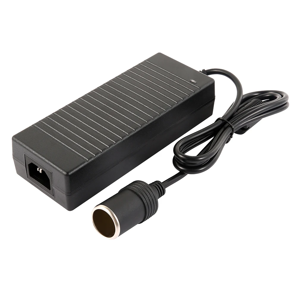 

AC/DC Car Cigarette Lighter Power Converter Inverter Convert 220V To 12V 10A with EU Plug AC Adapter Car Accessories Interior
