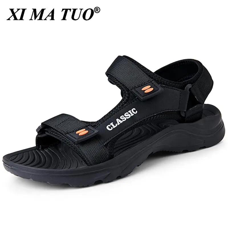 

Men Sandals Summer Leisure Beach Holiday Sandals Men Shoes 2021 New Outdoor Male Retro Comfortable Casual Sandals Men Sneakers