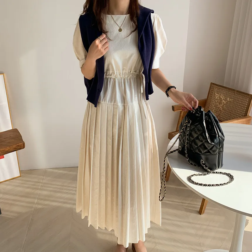 Шикарный Корейский темперамент элегантное шоу белый воротник нарисованная