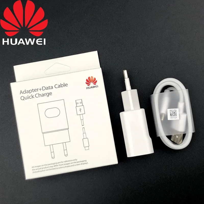 Оригинальное быстрое зарядное устройство Huawei 9 В/2 А ЕС QC 2 0 адаптер для быстрой